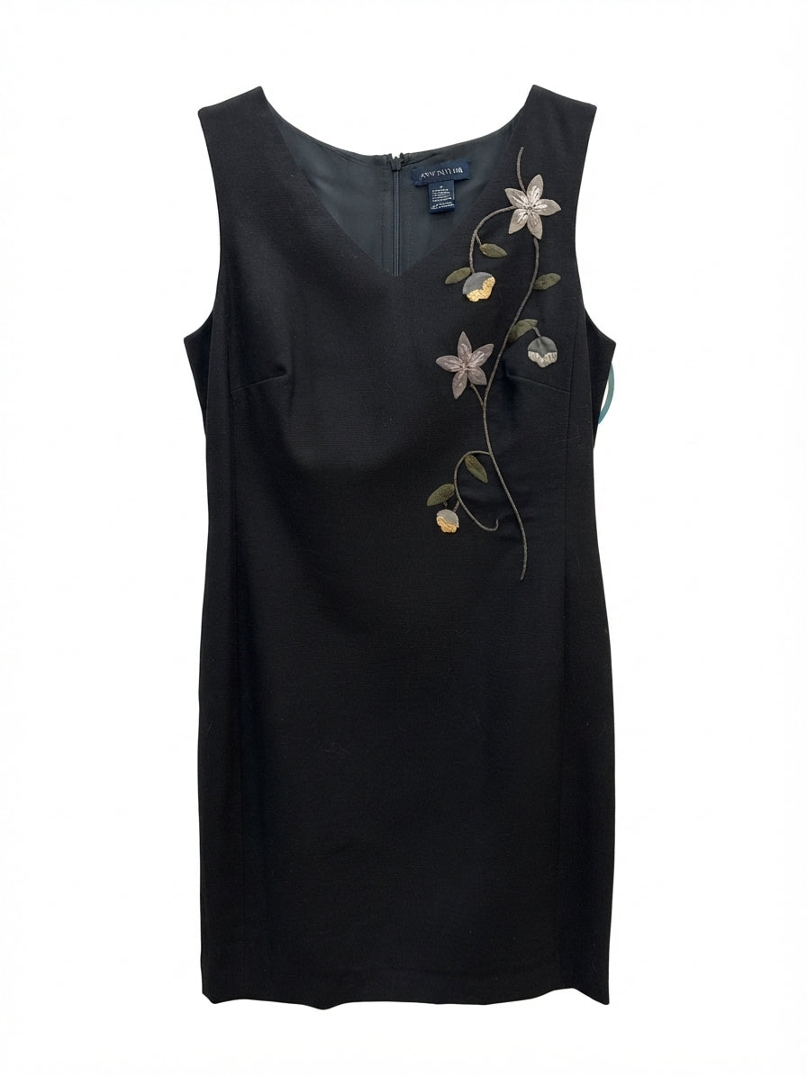 Ann Taylor · Sleeveless Dress · 6 · Black