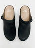 Dansko · Berry Burnished Nubuck Clogs w/ Buckle Detail · 8.5 · Black