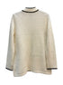 Boston Proper · Zip Up Cardigan · Medium · CreamBlk