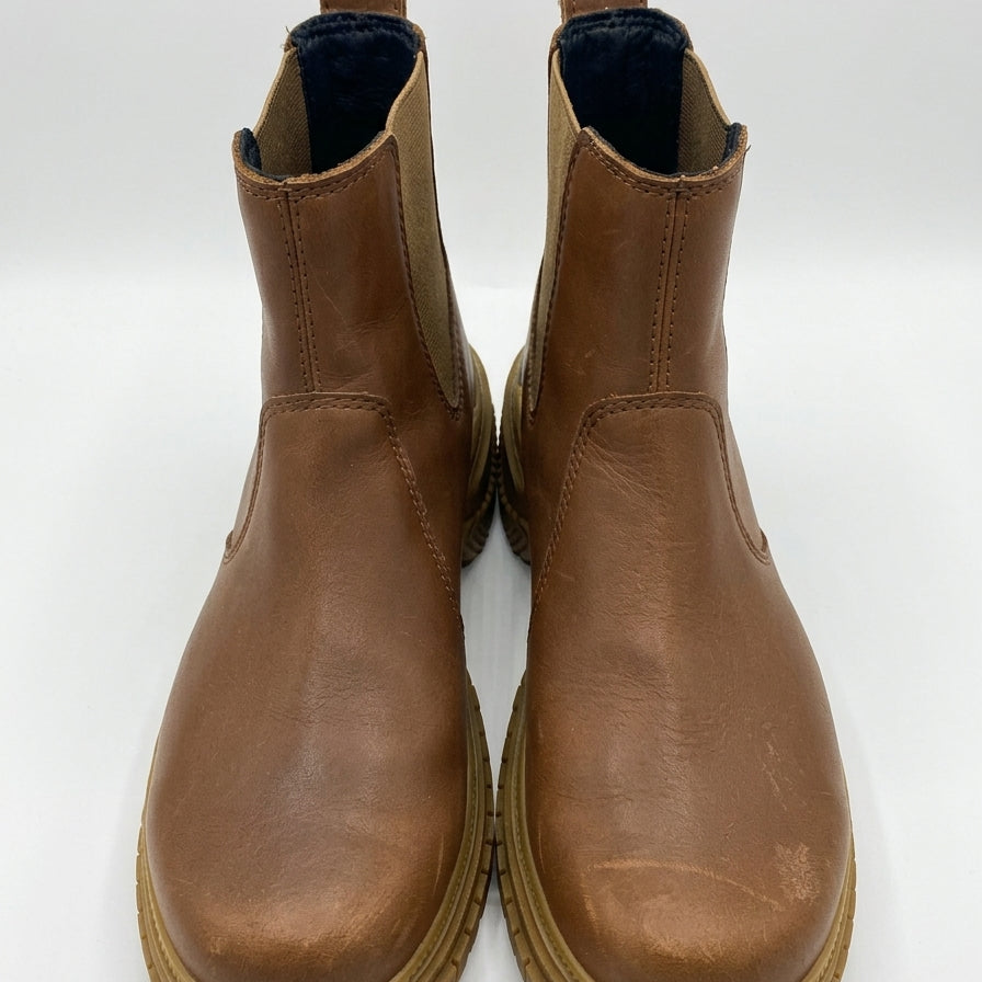 Sorel · Ona Ave Waterproof Chelsea Boot · 7.5 · Tan