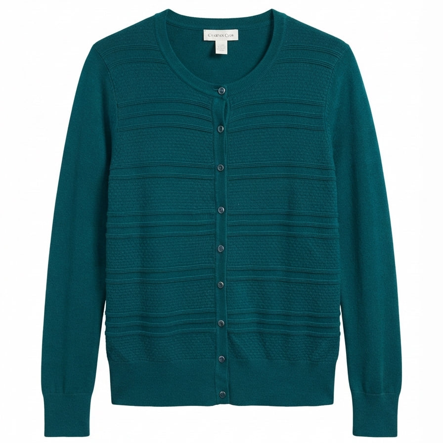 Charter Club · Button Up Cardigan · XSmall · Forest