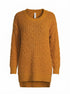 Zenana · Tunic Sweater · M · Cognac