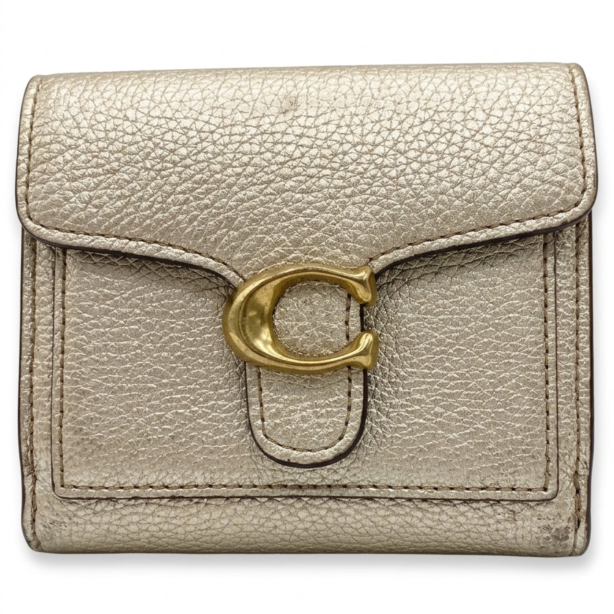 COACH · Tabby Small Wallet · Wallet · Gold