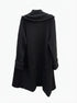 SoftSurroundings · Open Drape Cardigan · Large · Black