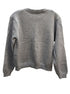 CHICME · FashionCardigan Beaded mesh floral · Large · Gray