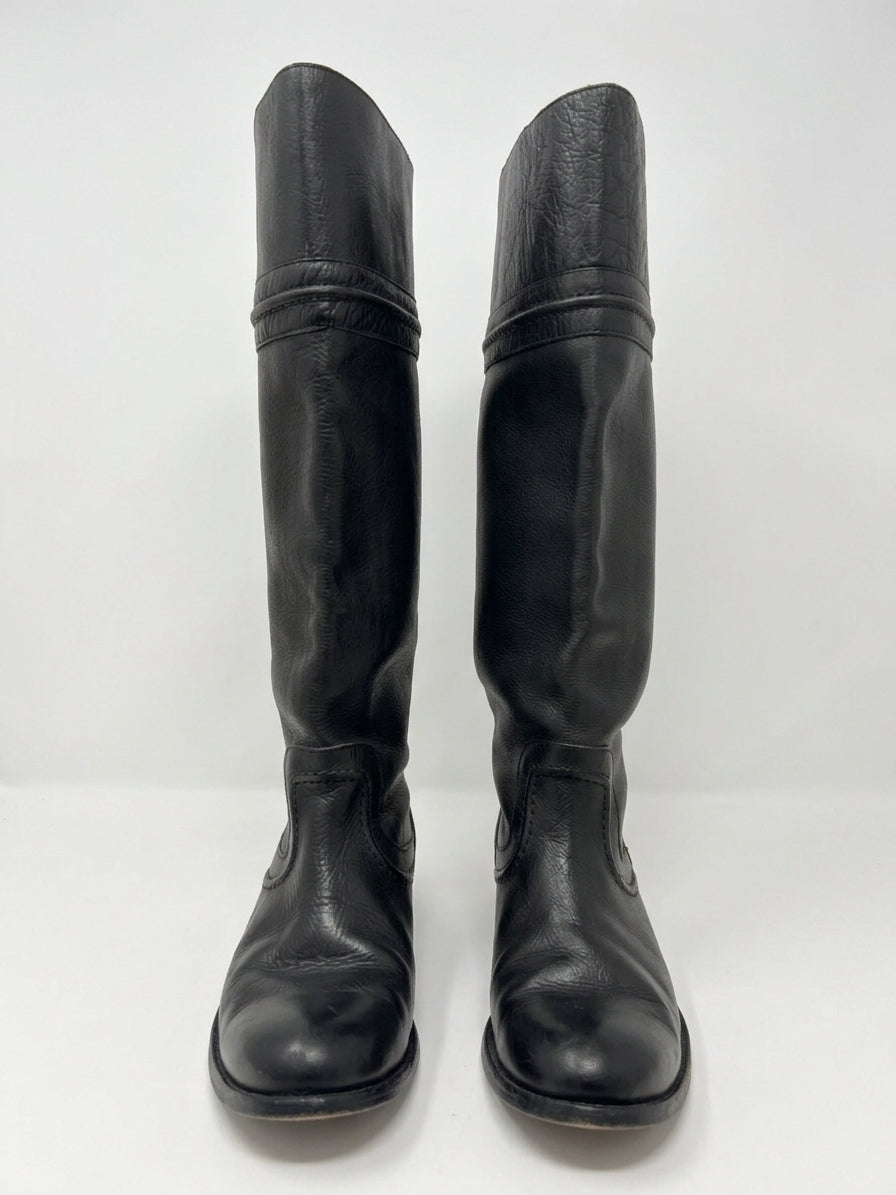 Frye · Melissa Boot · 8.5 · Black