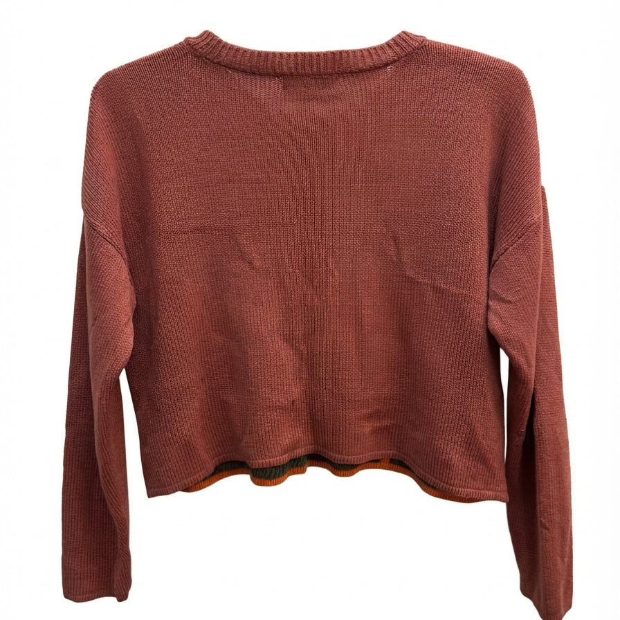Steve Madden · Cropped Sweater · XLarge · BrownMulti