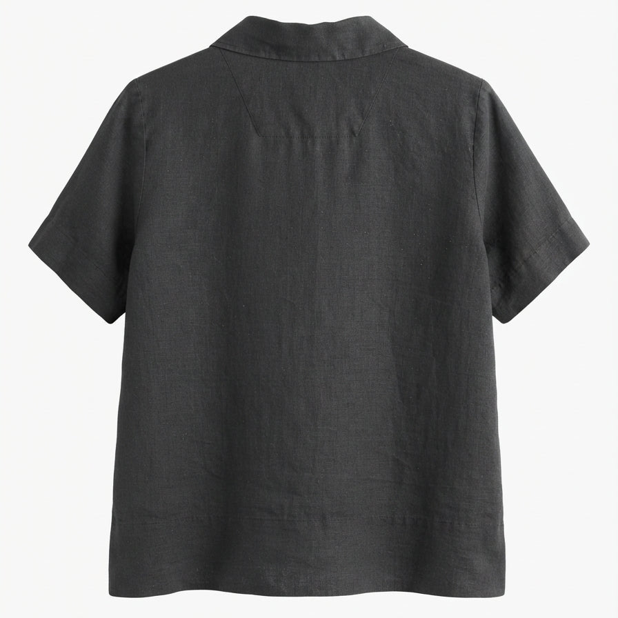 Everlane · ShortSleeve Shirt · Small · Soft Black