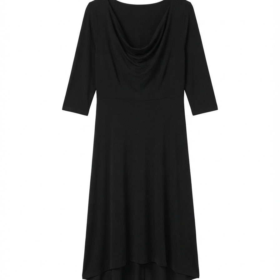 Eileen Fisher · Drape Neck · Small · Black