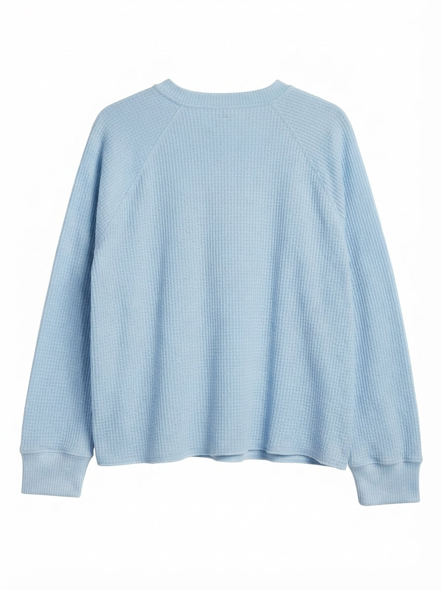 Old Navy · Henley Top · Large · BabyBlue