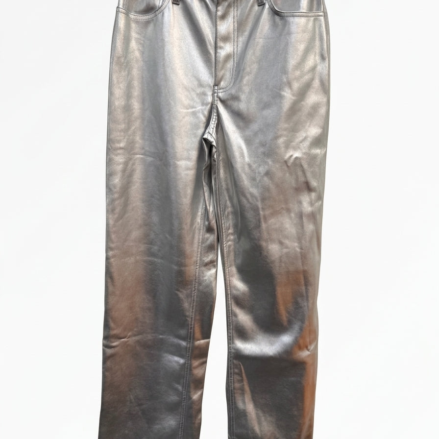 Abercrombie · 90's relaxed high rise · 6 · Silver