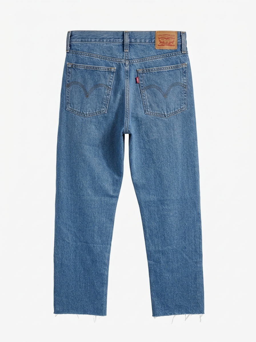 Levi's · Wedgie Straight Style · 10 · Light Denim