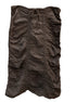 XCVI · Maxi Cocoa Ruched Skirt · Small · Cocoa