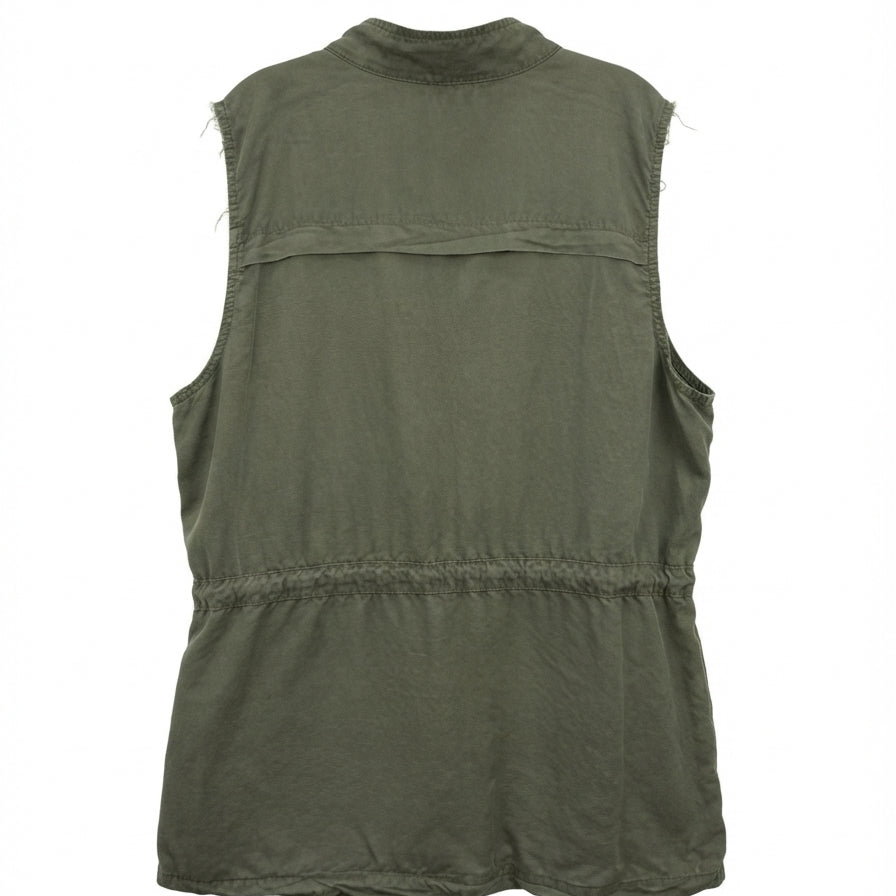 Ana · Utility Vest · Large · Olive