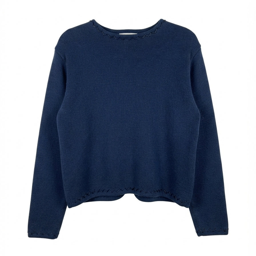 LIZClaiborne · Zip Up Cardigan · Medium · Navy