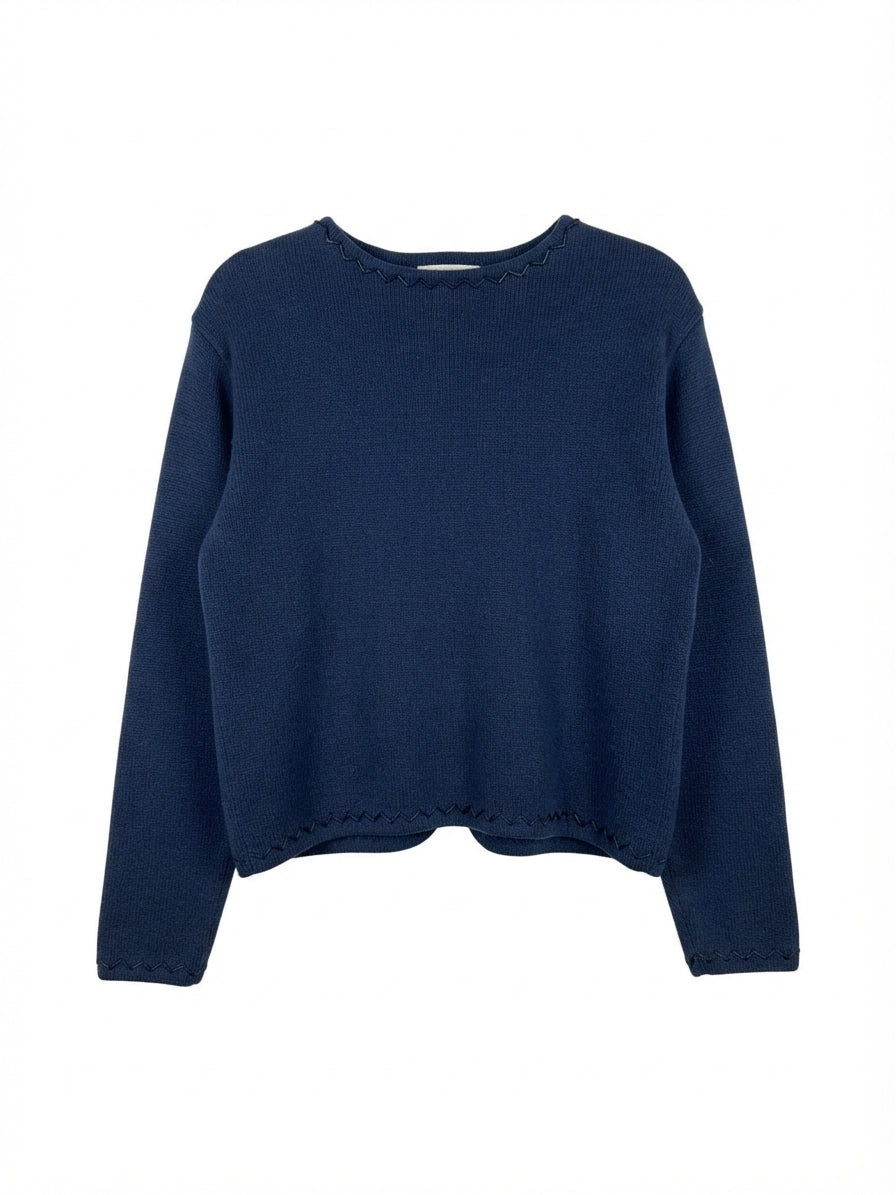 LIZClaiborne · Zip Up Cardigan · Medium · Navy