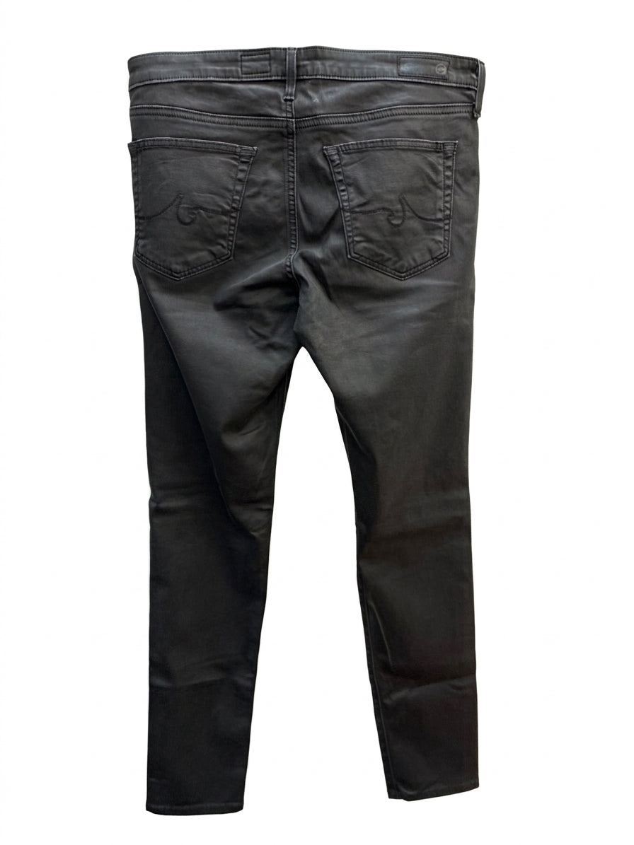 AG · The Legging Ankle · 10 · Soft Black