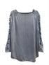 PBJ BLUES · Sweater · XLarge · Chambray