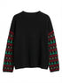 33 Degrees · Cat Christmas Sweater · XLarge · Black Multi