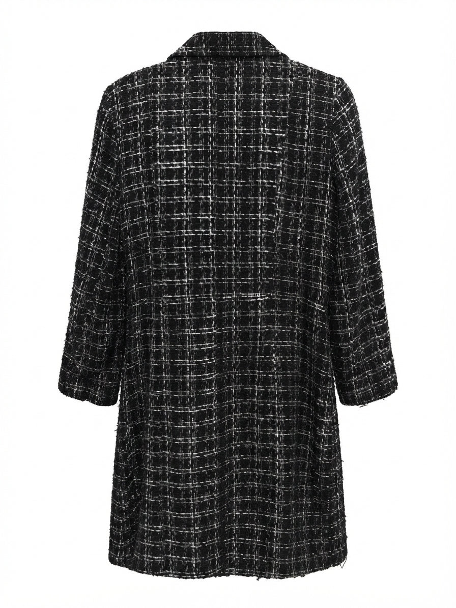 Cartise · Tweed Jacket · 12 · Black/White
