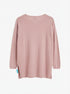 Benedetta B. · Merino Wool Blend Tunic Sweater · Medium · Blush