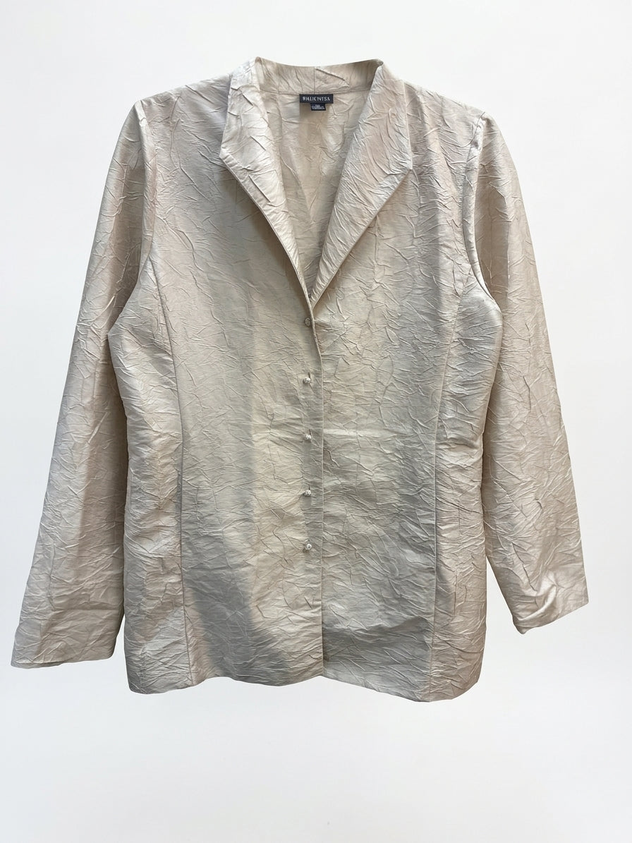 Eileen Fisher · Jacket · Medium · Cream