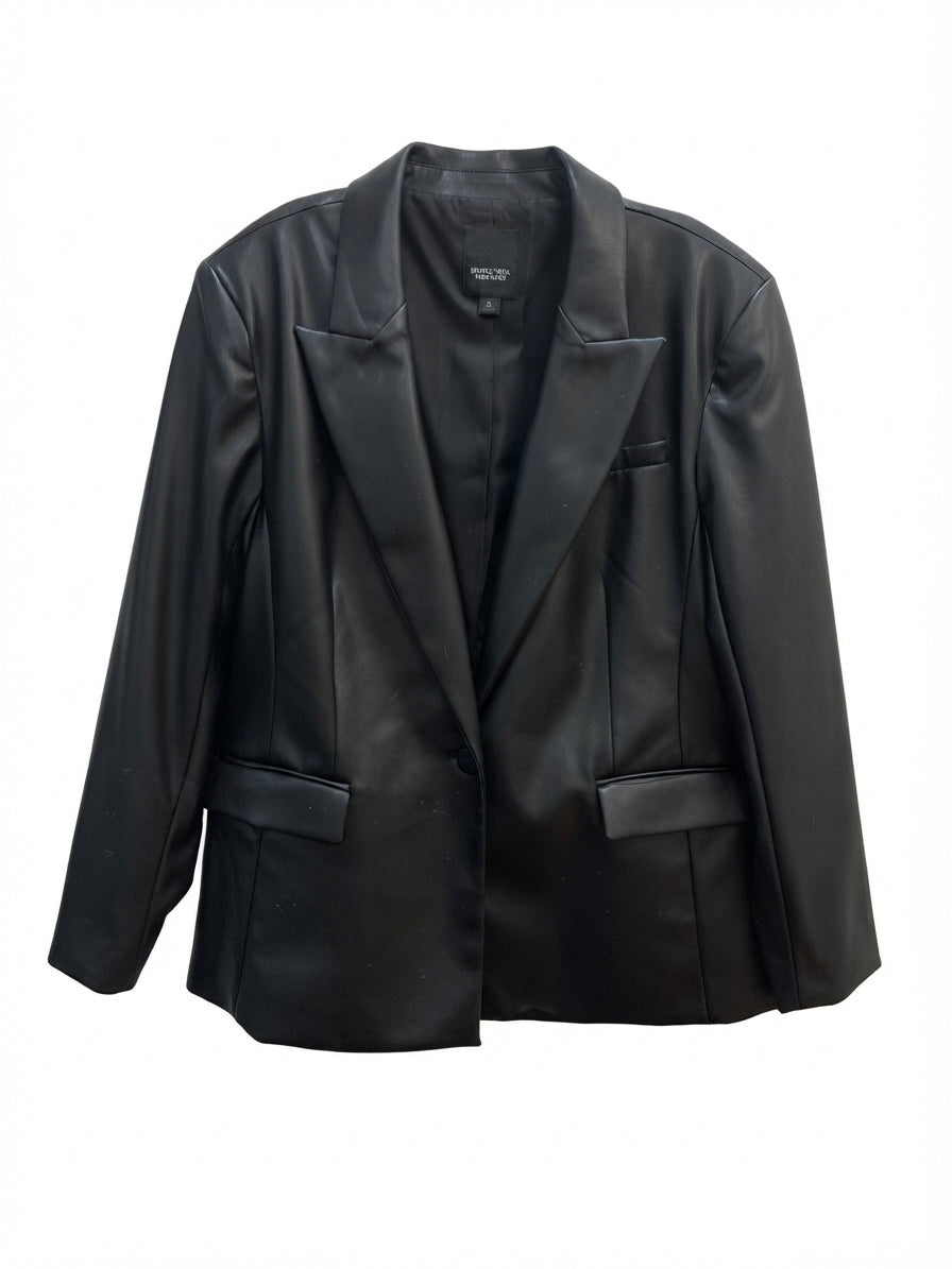 Simply Vera · Button Up Blazer · XLarge · Black