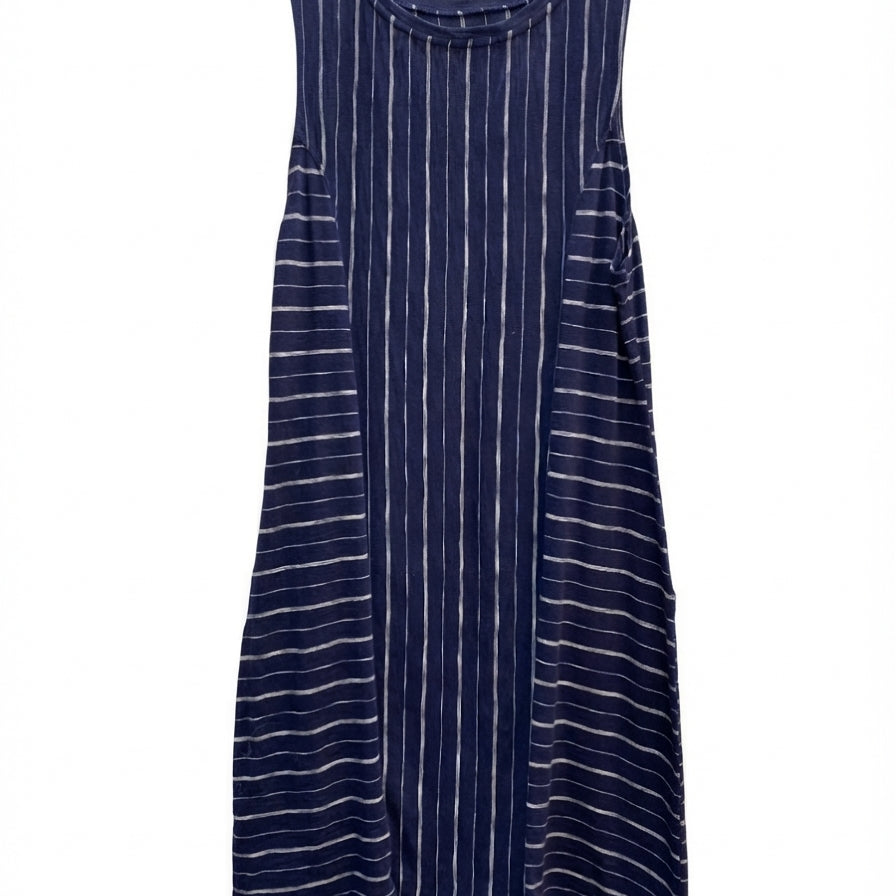 Habitat · Sleeveless Dress · Large · NavyWhite