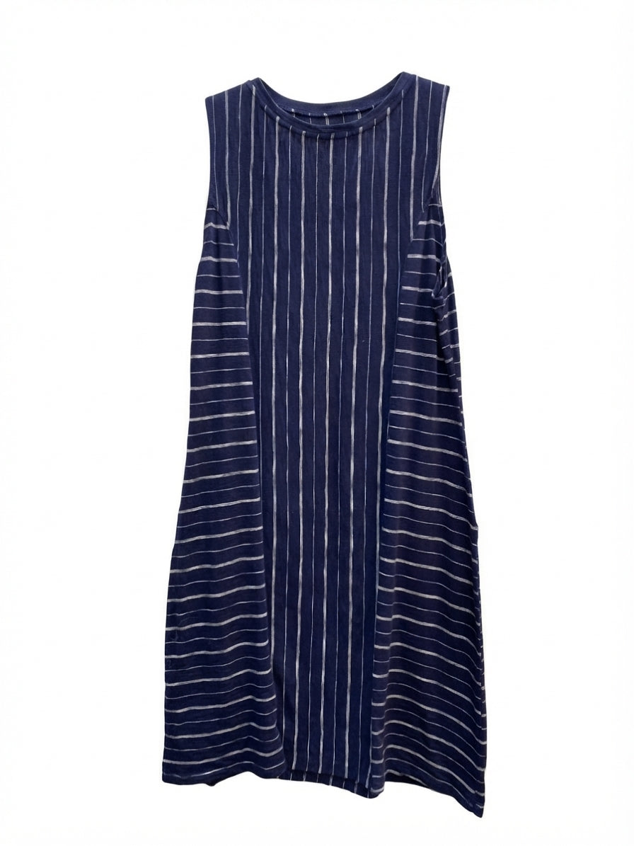 Habitat · Sleeveless Dress · Large · NavyWhite