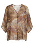Gigi Moda · Sheer Marble Swirl Detail · 2X · BrownBeige