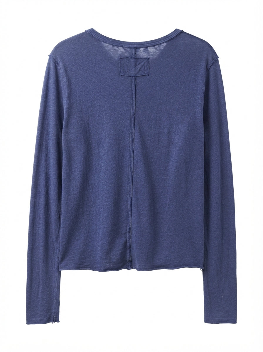 WeTheFree · LongSleeve Top · Medium · Navy