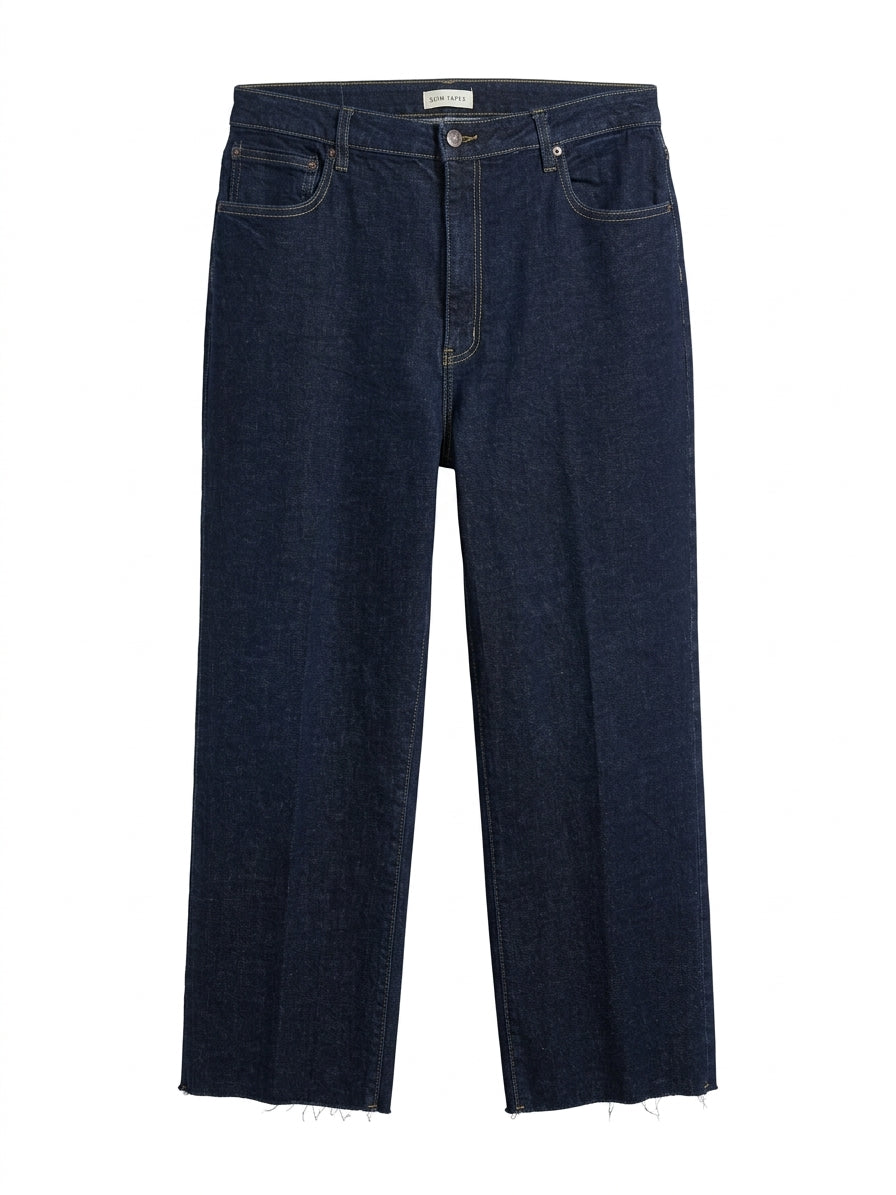 Oliver Logan · Wide Leg Jeans · 14 · DarkDenim
