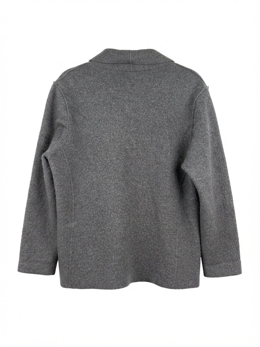 Eileen Fisher · Open drape Cardigan · Large · Gray