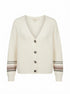 Barbour · Button Up Sweater · 6 · WhiteMulti